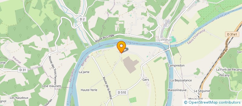 localisation de l'entreprise CARLA  ALLES-SUR-DORDOGNE