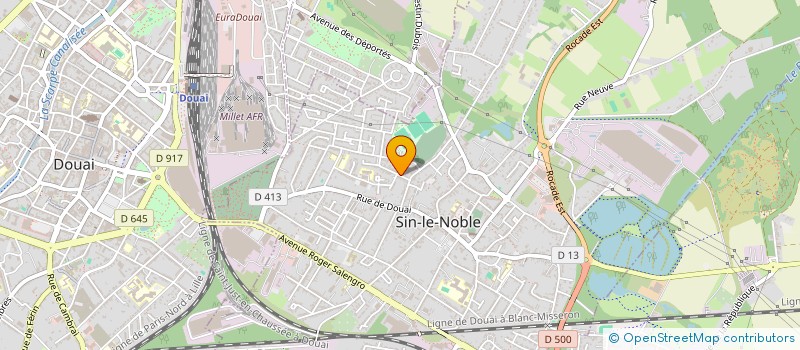 localisation de l'entreprise CARLA  SIN-LE-NOBLE