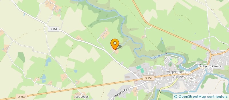 localisation de l'entreprise CARLA & CO  ARGENTONNAY