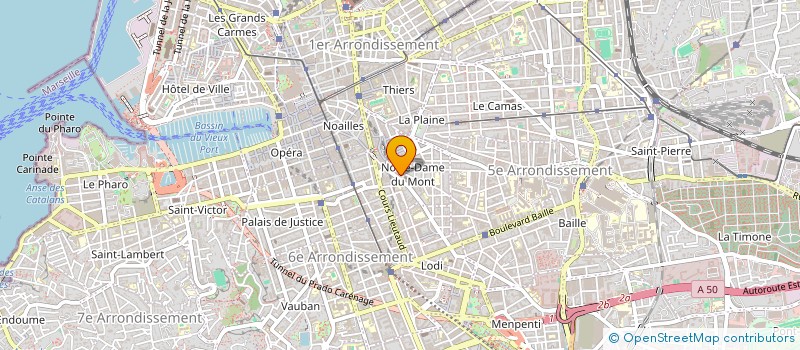 localisation de l'entreprise CARLA & ENZO à MARSEILLE