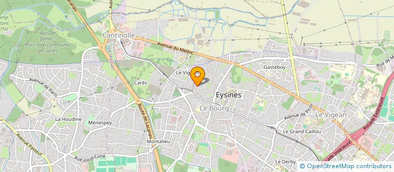 localisation de l'entreprise CARLA GAST à EYSINES