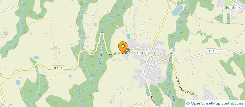 localisation de l'entreprise CARLAIN  SAINT-DENIS