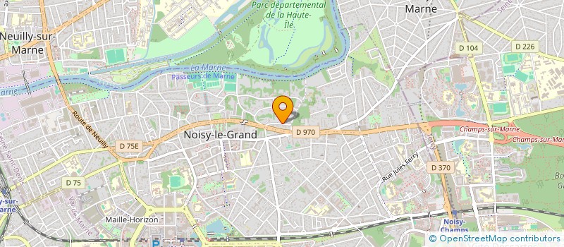 localisation de l'entreprise CARLALEX26  NOISY-LE-GRAND