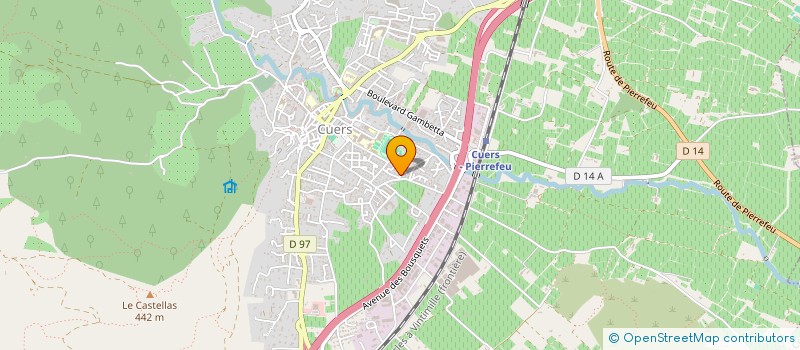 localisation de l'entreprise CARLALOUIS  CUERS