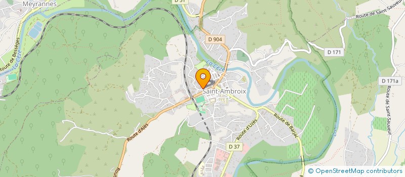 localisation de l'entreprise CARLALUA  SAINT-AMBROIX