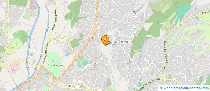 localisation de l'entreprise CARLAVA à FREJUS