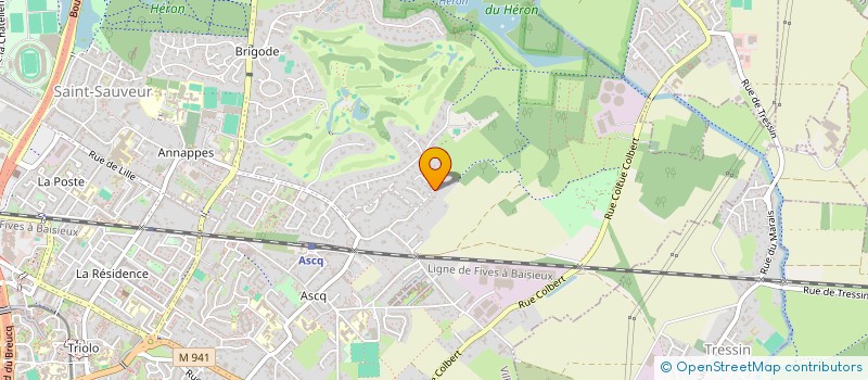 localisation de l'entreprise CARLEF à VILLENEUVE-D'ASCQ