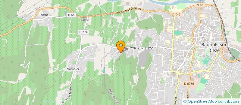 localisation de l'entreprise CARLEIOI  VENEJAN