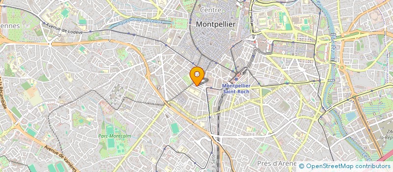localisation de l'entreprise CARLENCAS à MONTPELLIER