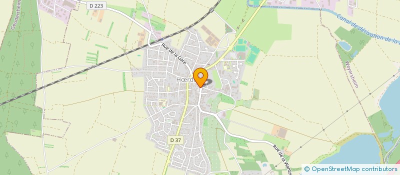 localisation de l'entreprise CARLENZO  HRDT