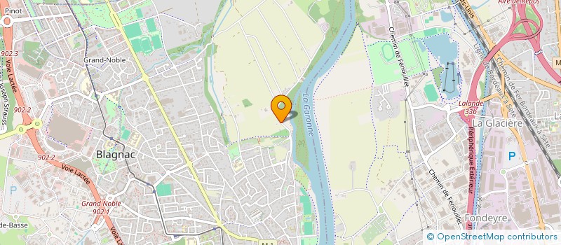 localisation de l'entreprise CARLES COSTA ASSOCIES  BLAGNAC