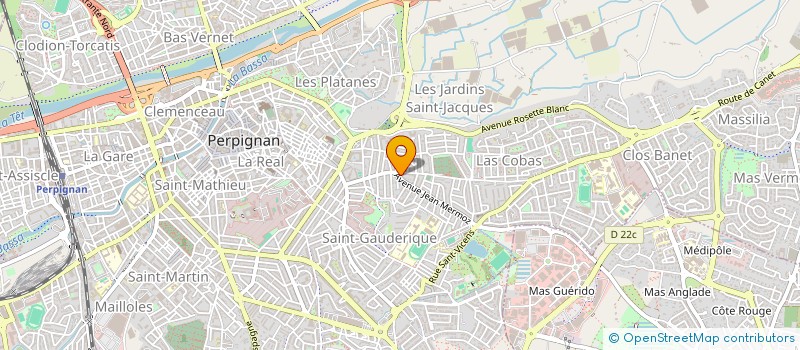 localisation de l'entreprise CARLES ELECTRICITE  PERPIGNAN