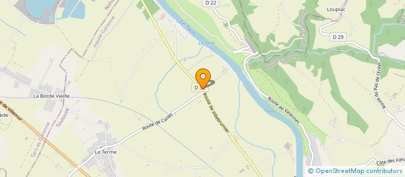 localisation de l'entreprise CARLES EVENEMENTS  VILLEMUR-SUR-TARN