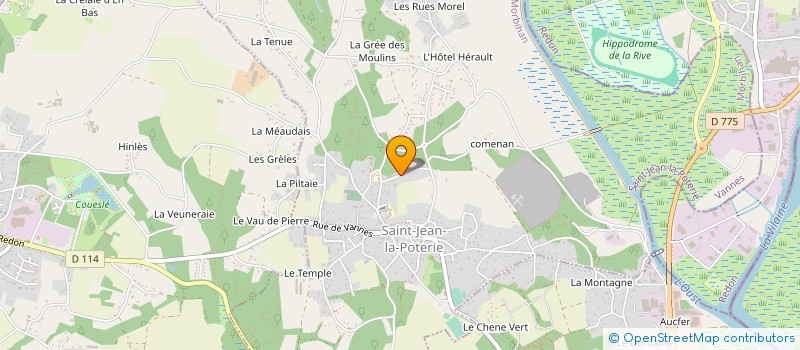 localisation de l'entreprise CARLET AT ASSOCIES  SAINT-JEAN-LA-POTERIE