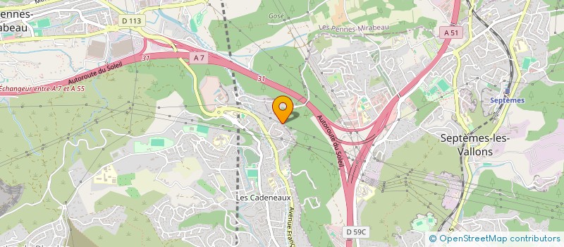 localisation de l'entreprise CARLEV à LES PENNES-MIRABEAU