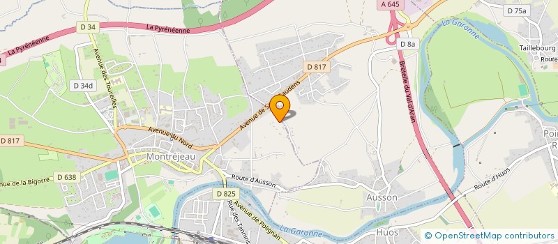 localisation de l'entreprise CARLEVA  MONTREJEAU