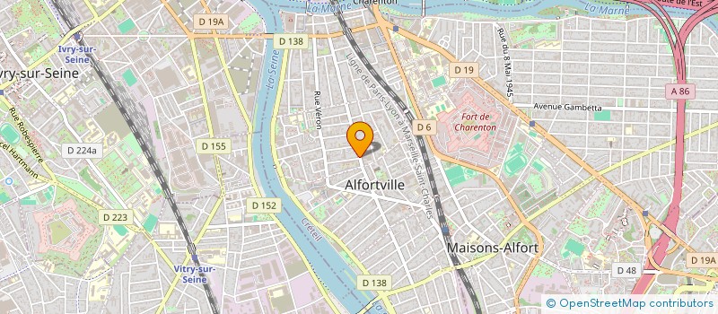 localisation de l'entreprise CARLEX  ALFORTVILLE