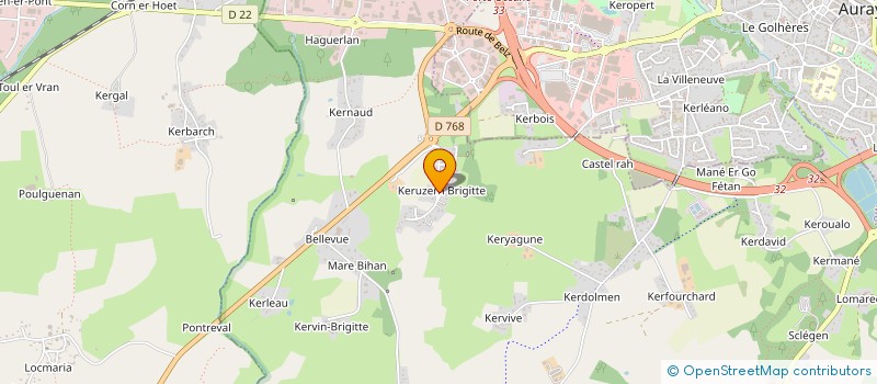 localisation de l'entreprise CARLGABELINE  BRECH