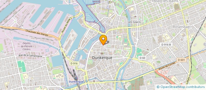 localisation de l'entreprise CARLI à DUNKERQUE