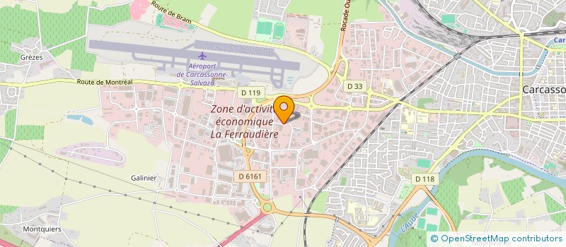 localisation de l'entreprise CARLI à CARCASSONNE