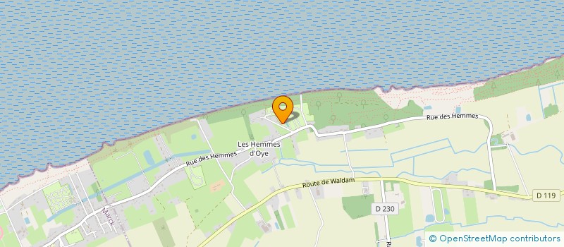 localisation de l'entreprise CARLI  OYE-PLAGE