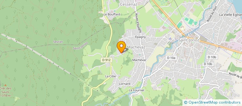 localisation de l'entreprise CARLIANE  SAINT-JORIOZ