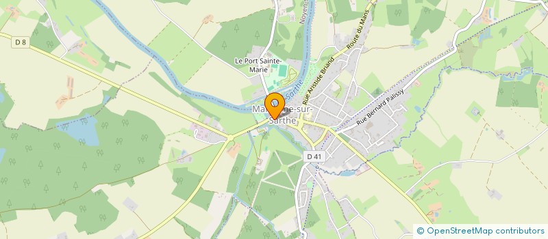 localisation de l'entreprise CARLIC  MALICORNE-SUR-SARTHE