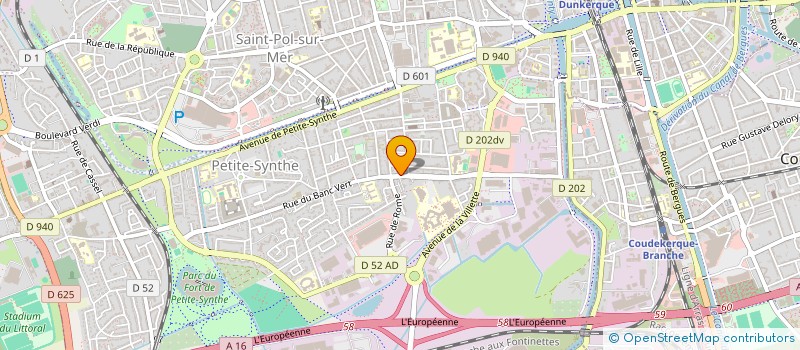 localisation de l'entreprise CARLIDEA RENOV à DUNKERQUE