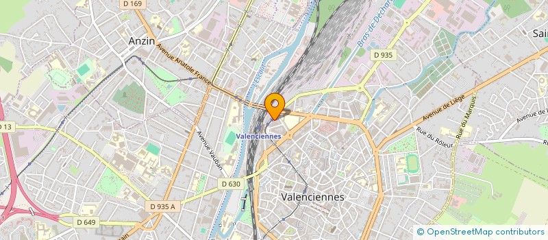 localisation de l'entreprise CARLIER à VALENCIENNES