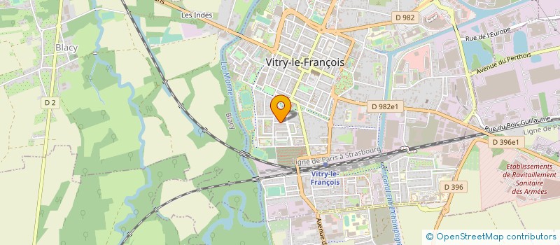 localisation de l'entreprise CARLIER  COUVROT