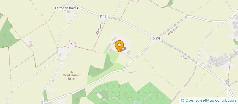 localisation de l'entreprise CARLIER ALU  VRON