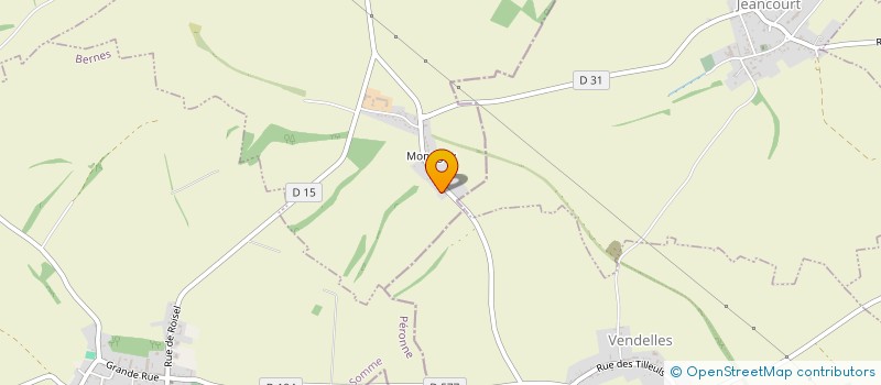 localisation de l'entreprise CARLIER ATTARD  HERVILLY