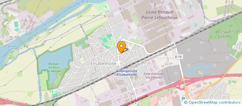 localisation de l'entreprise CARLIJ CONCEPT  AUBERGENVILLE