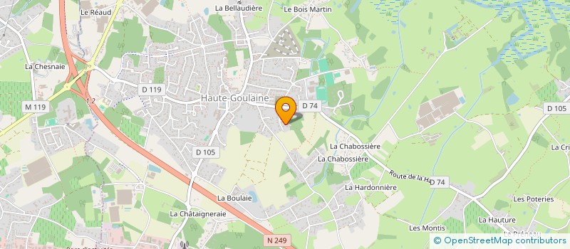 localisation de l'entreprise CARLIME à BASSE-GOULAINE