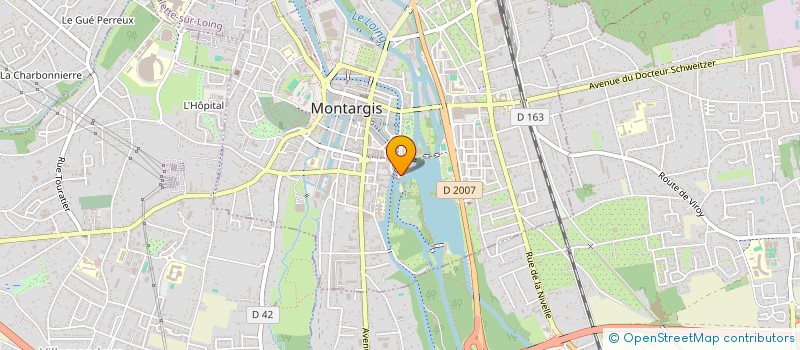localisation de l'entreprise CARLINA à MONTARGIS