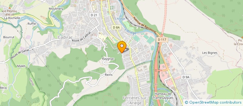 localisation de l'entreprise CARLINE à FOIX