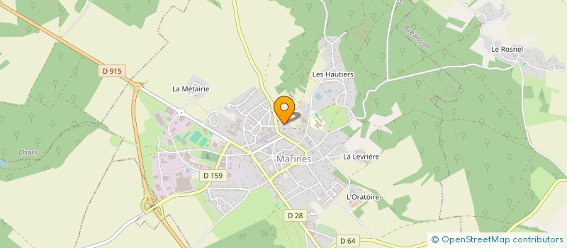 localisation de l'entreprise CARLINE VTC  MARINES