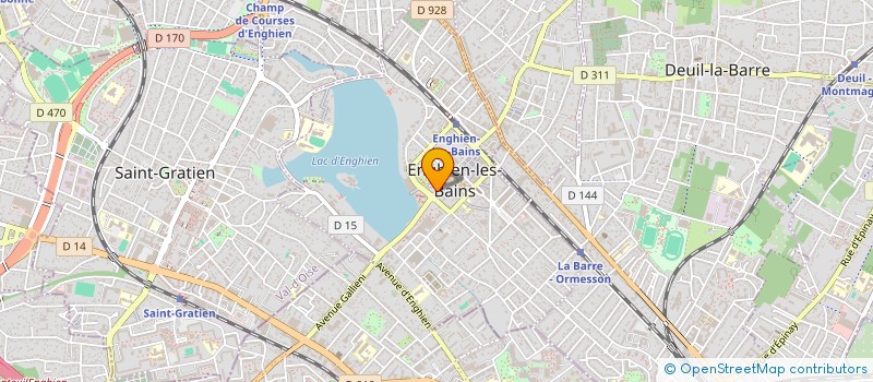 localisation de l'entreprise CARLINK CONSULTING  ENGHIEN-LES-BAINS