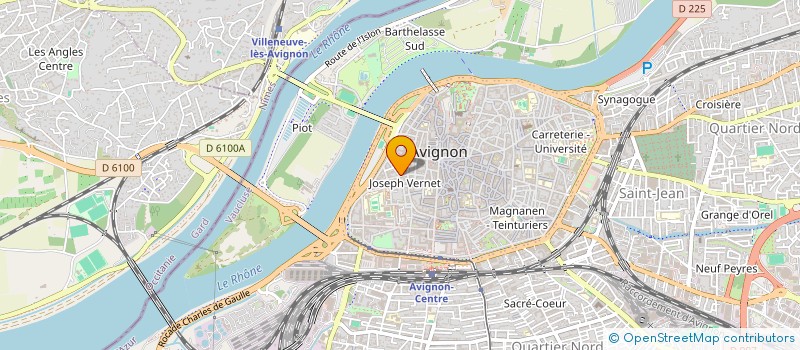 localisation de l'entreprise CARLISA  AVIGNON