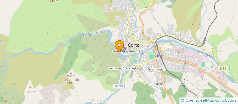 localisation de l'entreprise CARLISA à CORTE