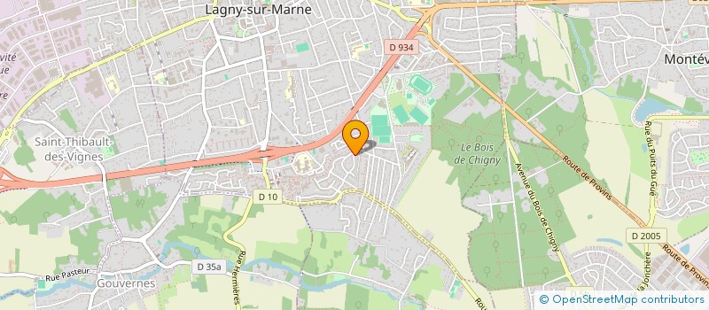 localisation de l'entreprise CARLISLE  LAGNY-SUR-MARNE