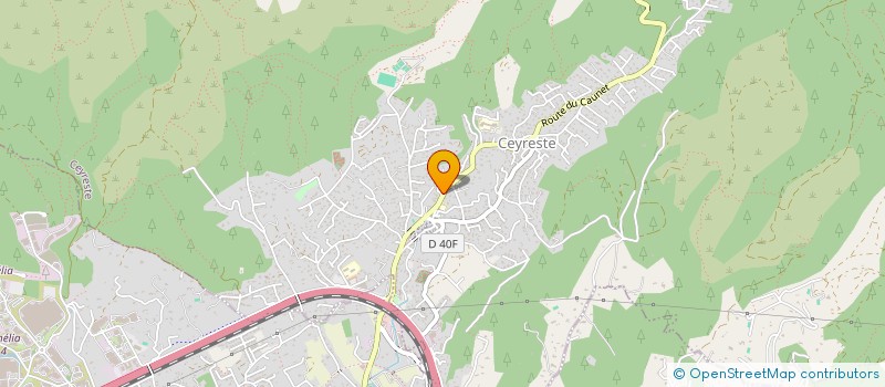 localisation de l'entreprise CARLITA à CEYRESTE