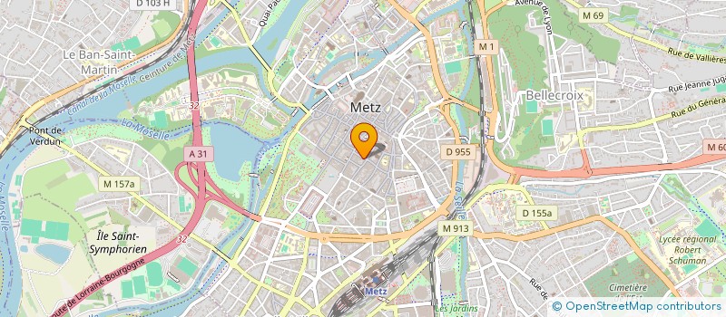 localisation de l'entreprise CARLMAT  METZ