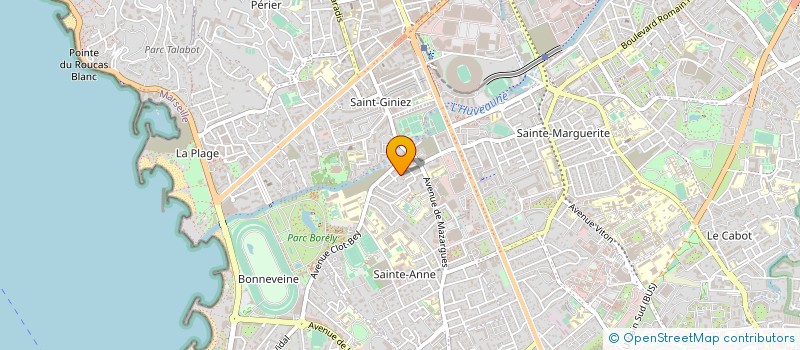 localisation de l'entreprise CARLMAT INVEST à MARSEILLE