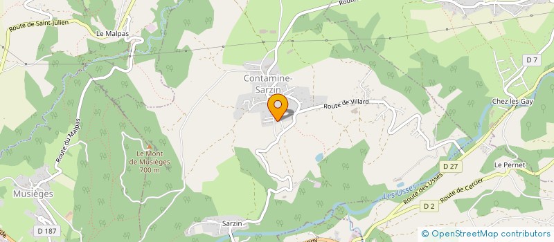 localisation de l'entreprise CARLNET  MARLIOZ