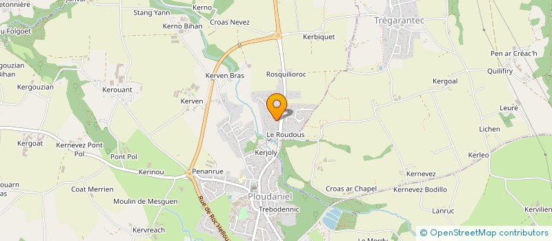 localisation de l'entreprise CARLO CONSTRUCTIONS  LANDERNEAU