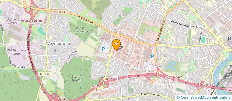 localisation de l'entreprise CARLO DECOR  TERVILLE