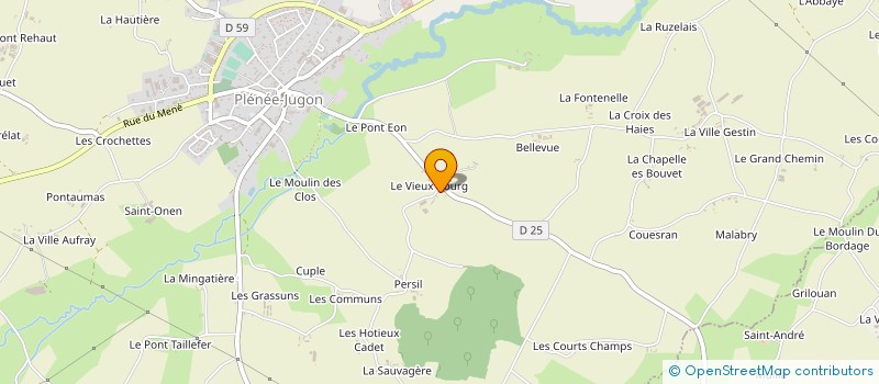 localisation de l'entreprise CARLO FRERES  LA MALHOURE