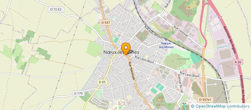 localisation de l'entreprise CARLO IMMO  NUX-LES-MINES