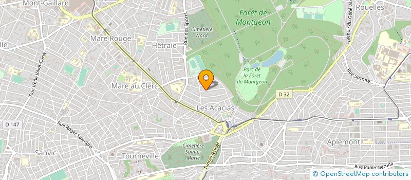 localisation de l'entreprise CARLOMULTISERVICES à LE HAVRE